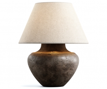 Wabi-sabi Style Table Lamp-ID:433779007