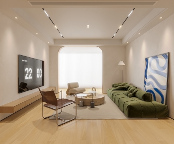 Modern A Living Room-ID:836364986