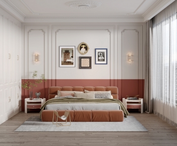 French Style Bedroom-ID:834074974