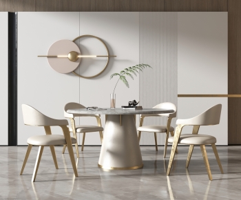 Modern Dining Table And Chairs-ID:405849932