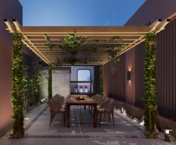 New Chinese Style Courtyard/landscape-ID:920242076