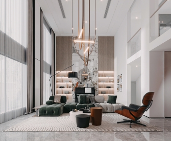 Modern A Living Room-ID:259835009