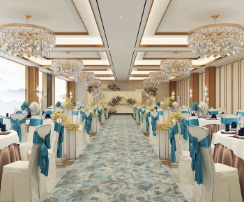 Modern Banquet Hall-ID:891645914