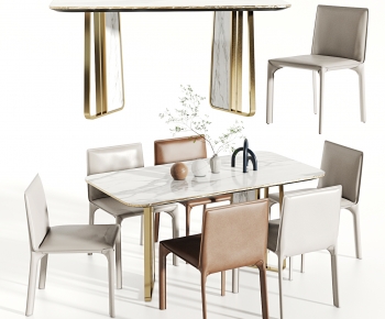 Modern Dining Table And Chairs-ID:408834936