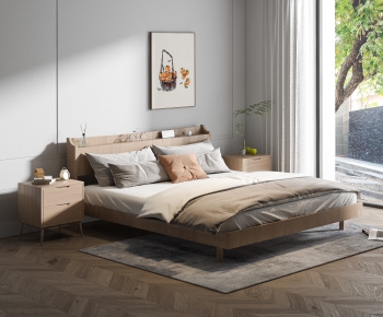 Modern Nordic Style Bedroom-ID:729000679