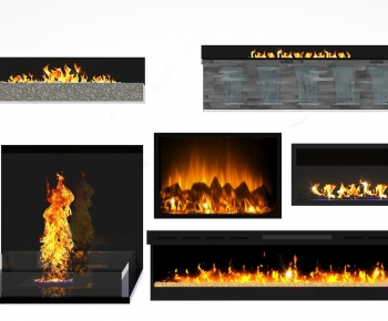 Modern Electronic Fireplace-ID:842080115