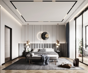 Modern Bedroom-ID:609096059