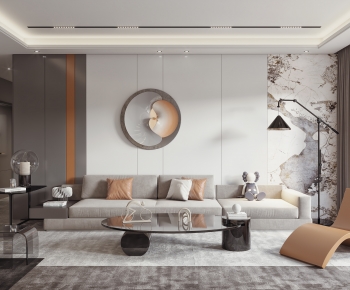 Modern A Living Room-ID:921050078