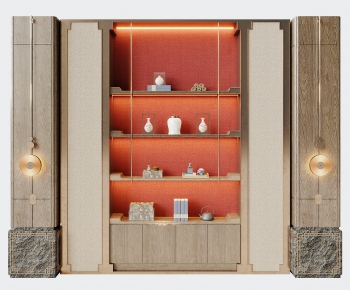 New Chinese Style Decorative Cabinet-ID:999995959