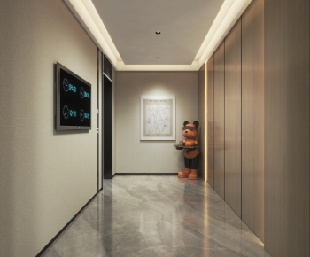 Modern Hallway-ID:616198061