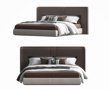 New Chinese Style Double Bed-ID:855974917