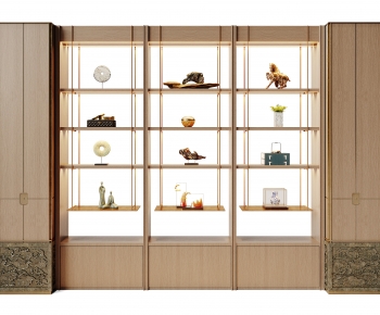 New Chinese Style Decorative Cabinet-ID:521821987
