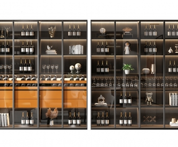 Modern Wine Cabinet-ID:234820814