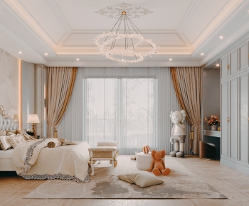 French Style Bedroom-ID:663297895