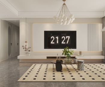 Modern A Living Room-ID:594769008