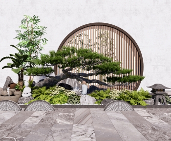 New Chinese Style Garden-ID:402051932