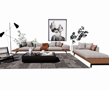 Modern Sofa Combination-ID:189373027