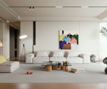 Modern A Living Room-ID:836439115