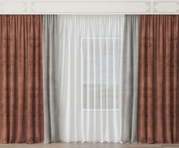 New Chinese Style The Curtain-ID:283451088