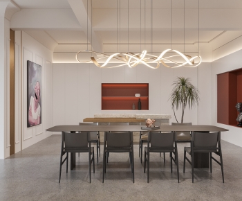 Modern Dining Room-ID:307120083