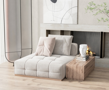 Modern Single Sofa-ID:576632981