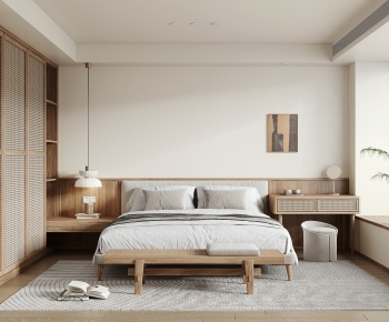 Wabi-sabi Style Bedroom-ID:231492049