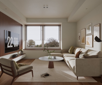 Modern A Living Room-ID:557687042