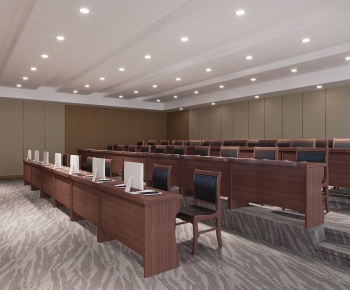 Modern Office Lecture Hall-ID:779551036