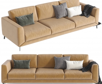 Modern Three-seat Sofa-ID:968952898