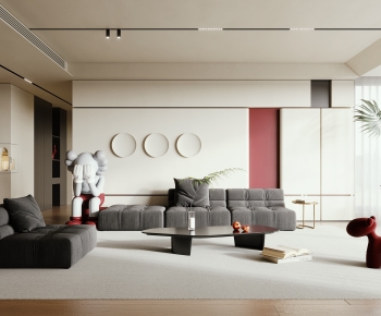 Wabi-sabi Style A Living Room-ID:526175029