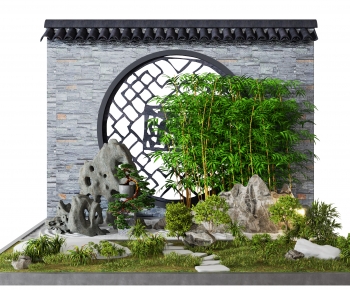 New Chinese Style Courtyard/landscape-ID:354316956