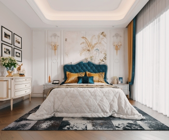 French Style Bedroom-ID:138048892