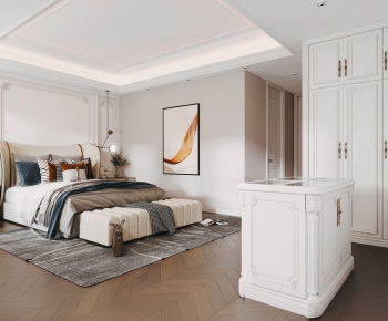Simple European Style Bedroom-ID:174942021