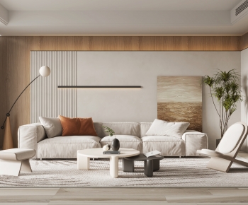 Wabi-sabi Style A Living Room-ID:654366975