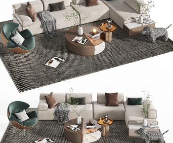 Modern Sofa Combination-ID:379198074