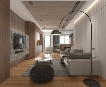 Modern A Living Room-ID:403181088