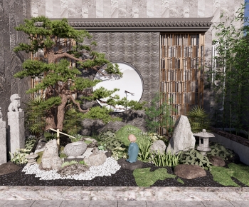 New Chinese Style Garden-ID:593667985