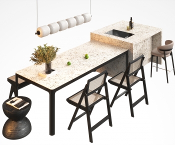 Modern Dining Table And Chairs-ID:358715066