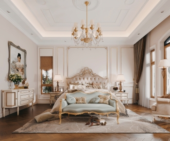 French Style Bedroom-ID:117891078
