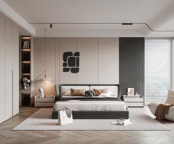 Modern Bedroom-ID:801551108