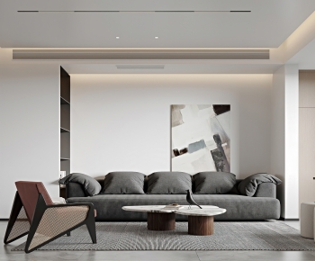 Modern A Living Room-ID:801855092