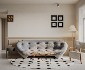 Wabi-sabi Style A Living Room-ID:120214949