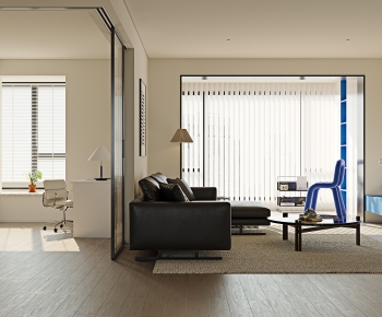 Wabi-sabi Style A Living Room-ID:592844969