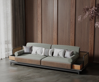 New Chinese Style A Sofa For Two-ID:800257923