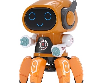 现代玩具机器人-ID:736270035
