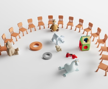 现代儿童椅 玩具-ID:850811961