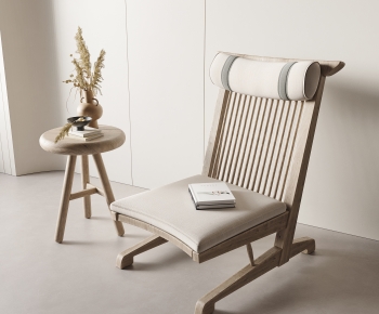 Modern Wabi-sabi Style Lounge Chair-ID:672034988