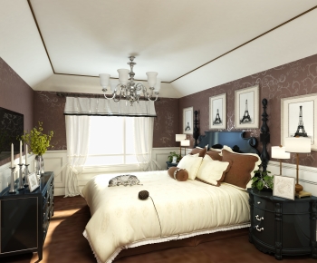 American Style Bedroom-ID:173547988