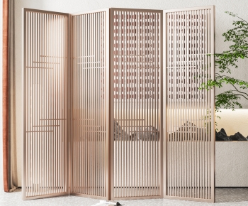 New Chinese Style Metal Screen Partition-ID:908837083