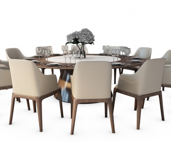 Modern Dining Table And Chairs-ID:718683967